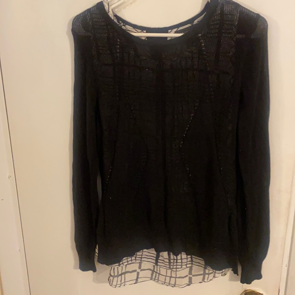 AB Studio Layered work blouse
